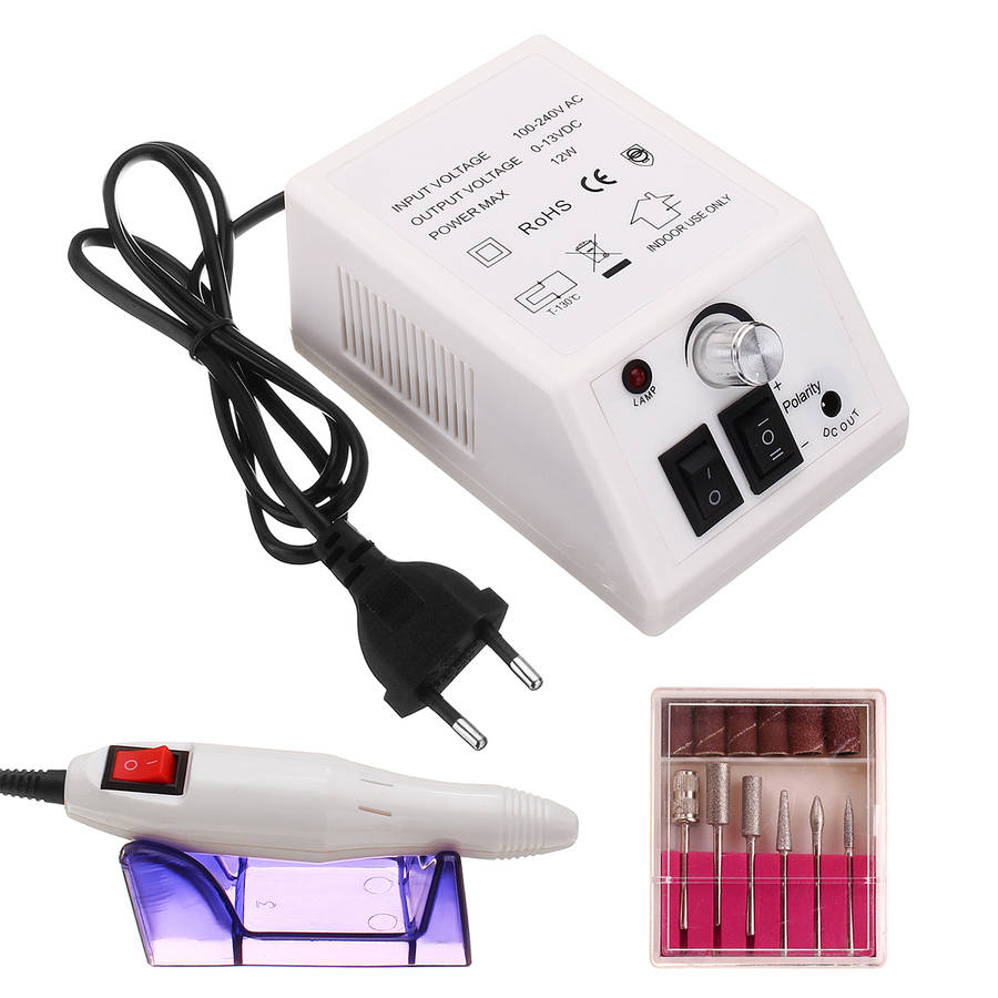 sional Electric Nail Polisher File Drill Manicure Pedicure Machine Too