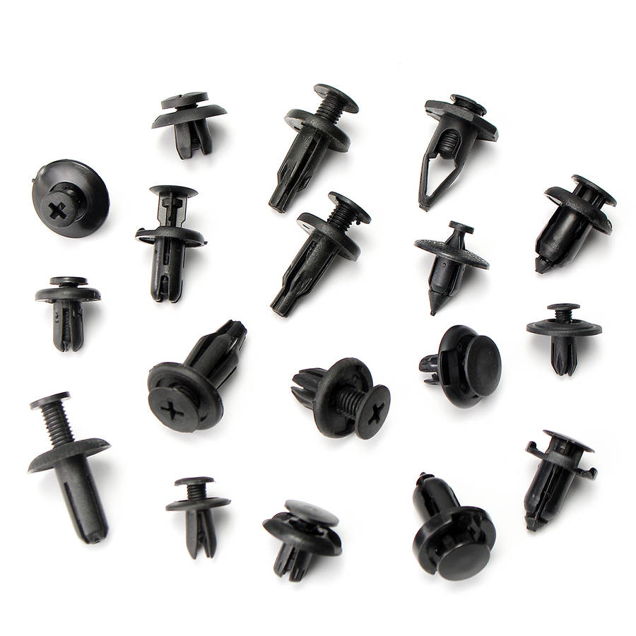 180 Pcs Car Automotive Pushpin Rivet Trim Clip Assortment Kit For Honda For