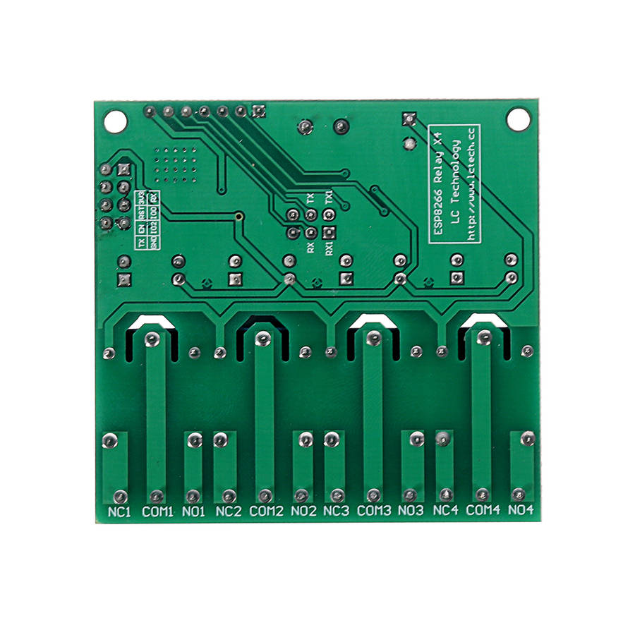 DC5V ESP8266 Four Channel Wifi Relay IOT Smart Home Phone APP Remote Control Switch - 0.06kg