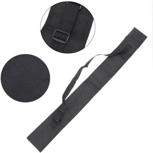 45 Inch (115cm) Black Pool Cue Bag for 3/4 Billiard Stick Storage