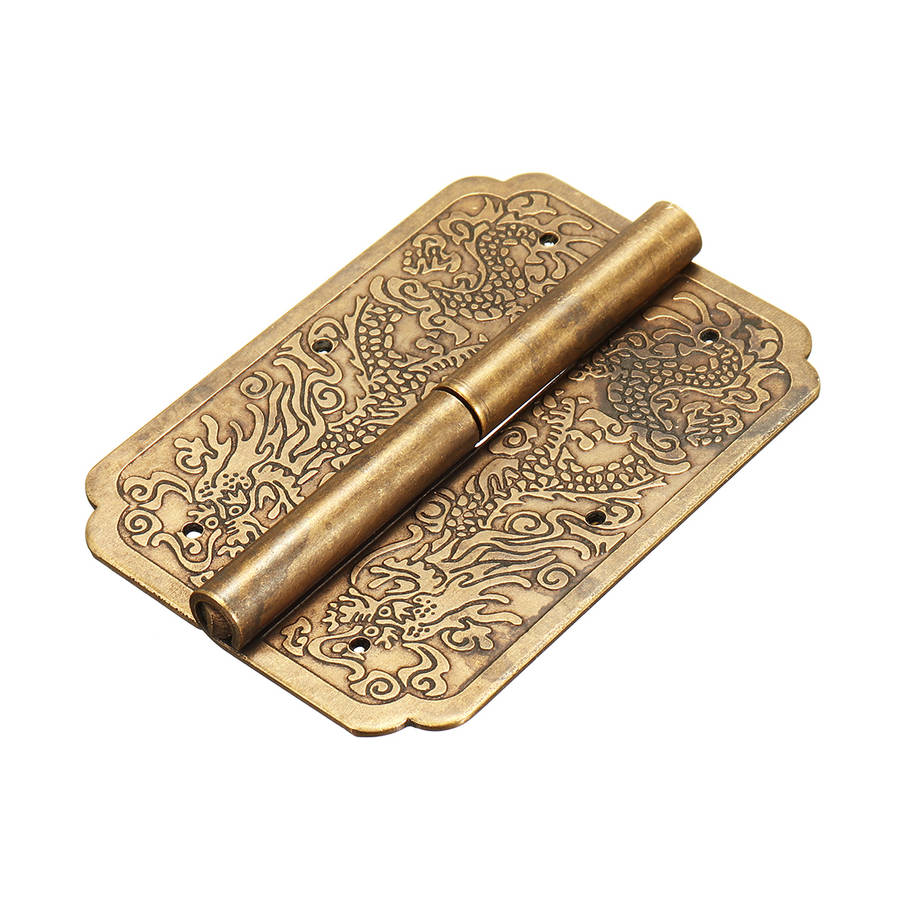 Door Hinge Chinese Furniture Brass Hardware Trunk Cabinet Door Hinges Copper