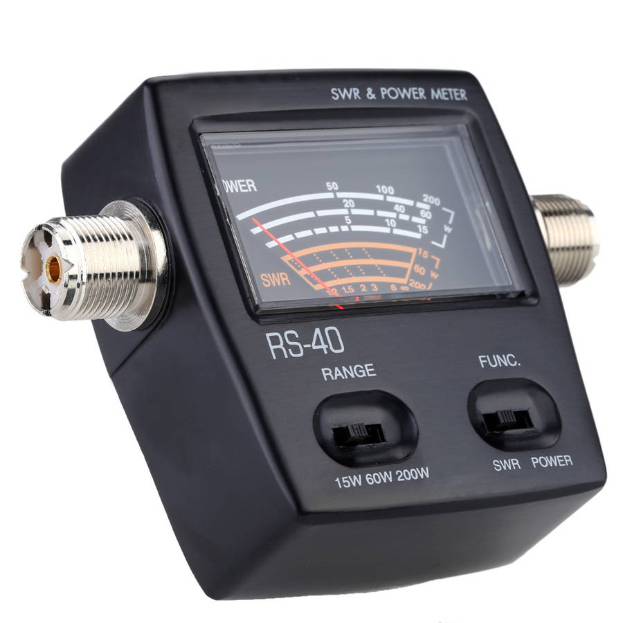 Power Meter SWR Standing Wave Ratio Watt Meter Energy Meters for HAM Mobile