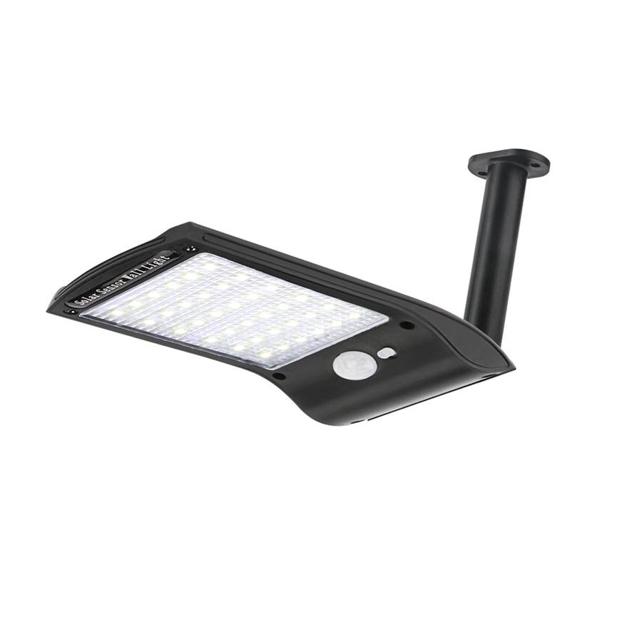 Solar Powered 36 LED PIR Motion Sensor Waterproof Street Security Light Wall Lamp for Outdoor Garden