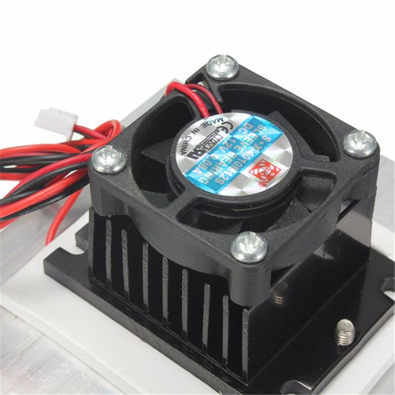 Geekcreit TEC1-12705 Thermoelectric Peltier Refrigeration Cooling System Equipment Kit Cooler Fan -