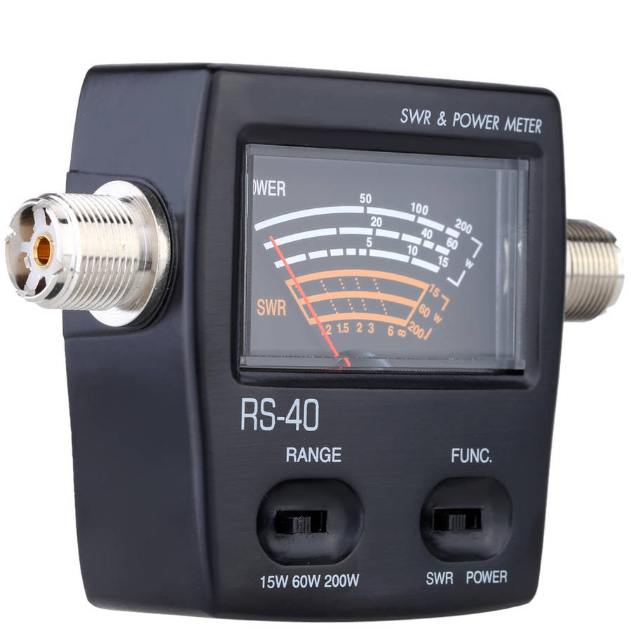 Power Meter SWR Standing Wave Ratio Watt Meter Energy Meters for HAM Mobile