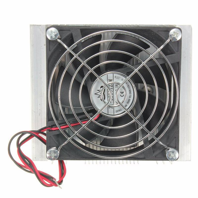 Geekcreit TEC1-12705 Thermoelectric Peltier Refrigeration Cooling System Equipment Kit Cooler Fan -