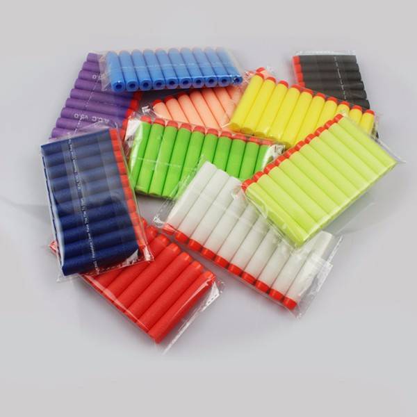 100PCS Red Refill Bullets Dart For Nerf N-strike Elite Rampage