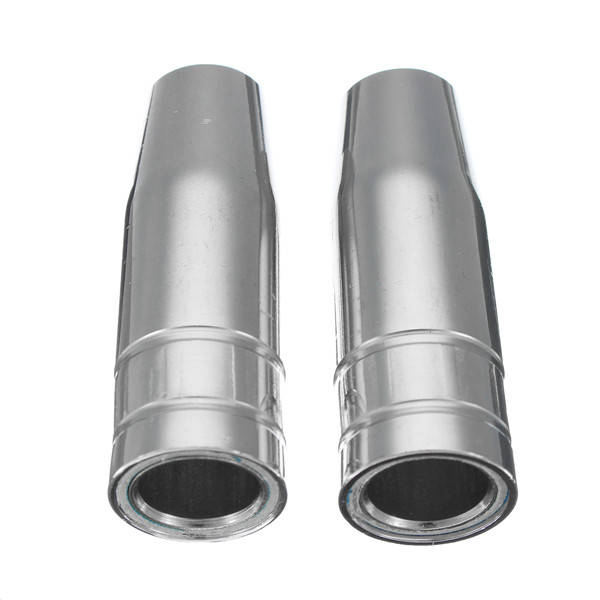 12Pcs 0.6mm M6 Thread MB15 Mig Welding Torch Shroud Nozzle Tip Kit