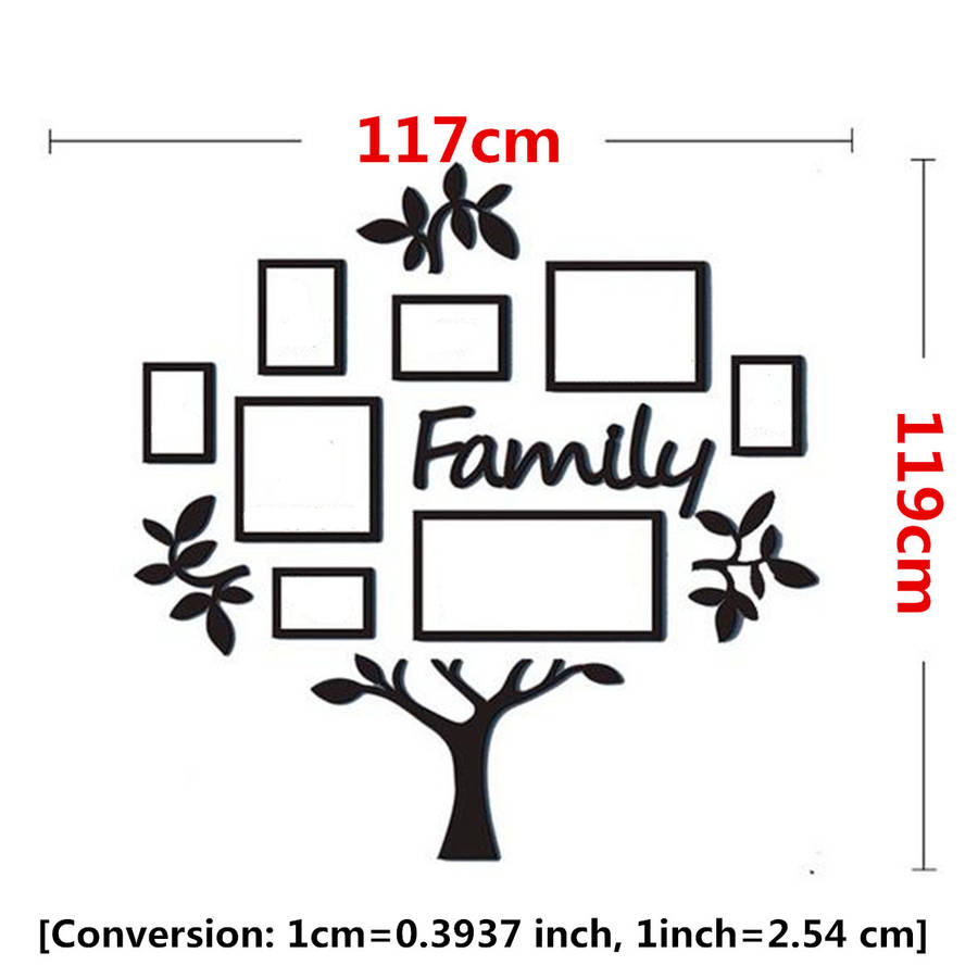Family Tree Frame Collage Pictures Photo Frame Collage Photo Wall Mount Decor Wedding