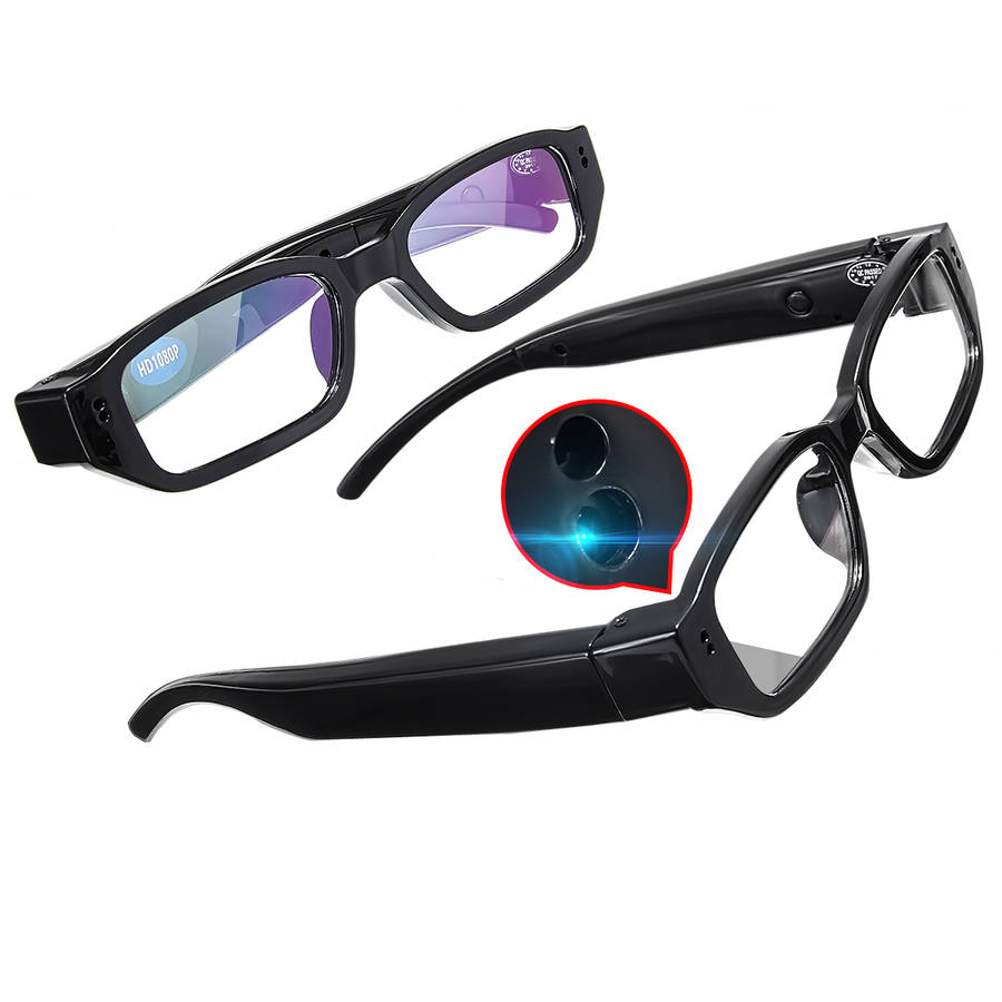 1080P HD Digital Video Hidden Camera Glasses Recorder Camcorder with Cable