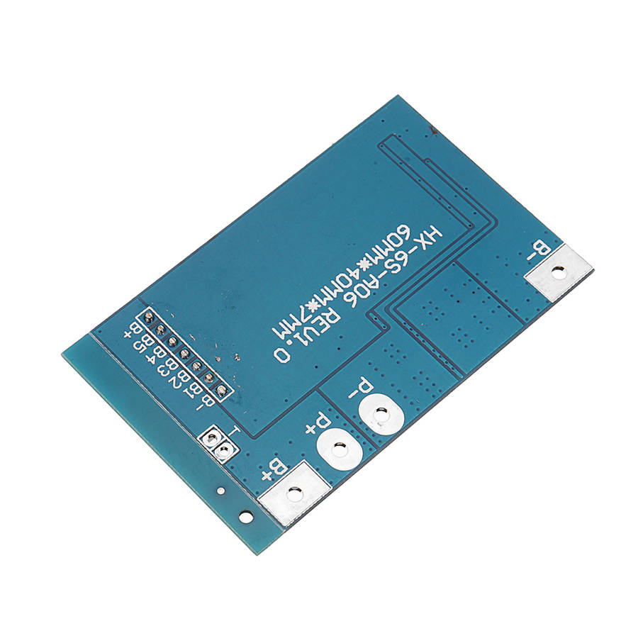6S 22.2V Li-ion 18650 Lithium Battery BMS Charger Protection Board With Balance Integrated Circuits