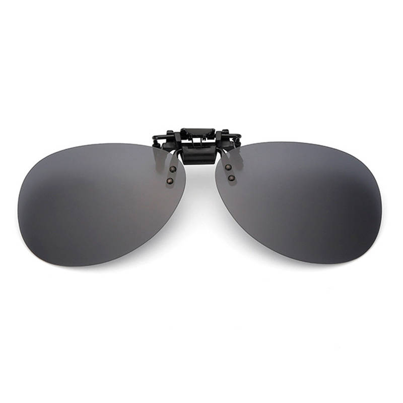 3Pcs Clip-on Night Vision UV400 Polarized Lens Glasses Outdoor Driving Sunglasses