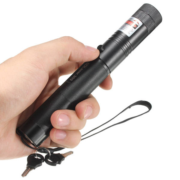 Adjusting 303 650nm Red Beam Laser Pointer - 0.10kg