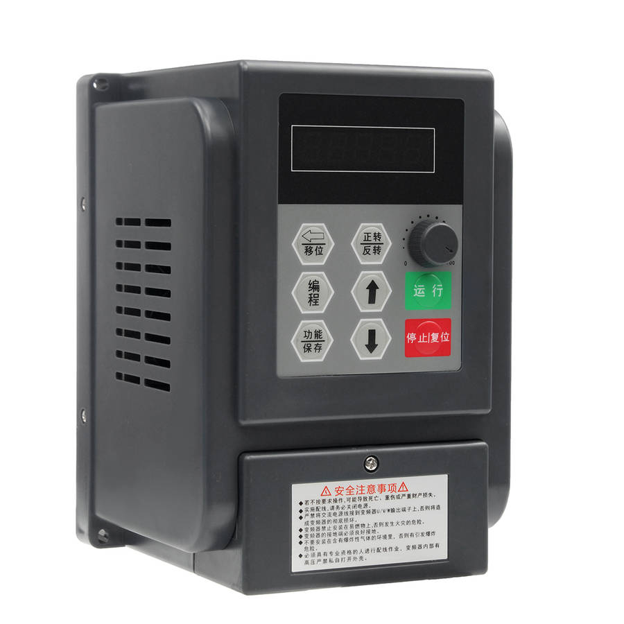 Single Phrase Inverter 220V 1.5KW VFD Speed Controller Single Phrase Frequency Converter