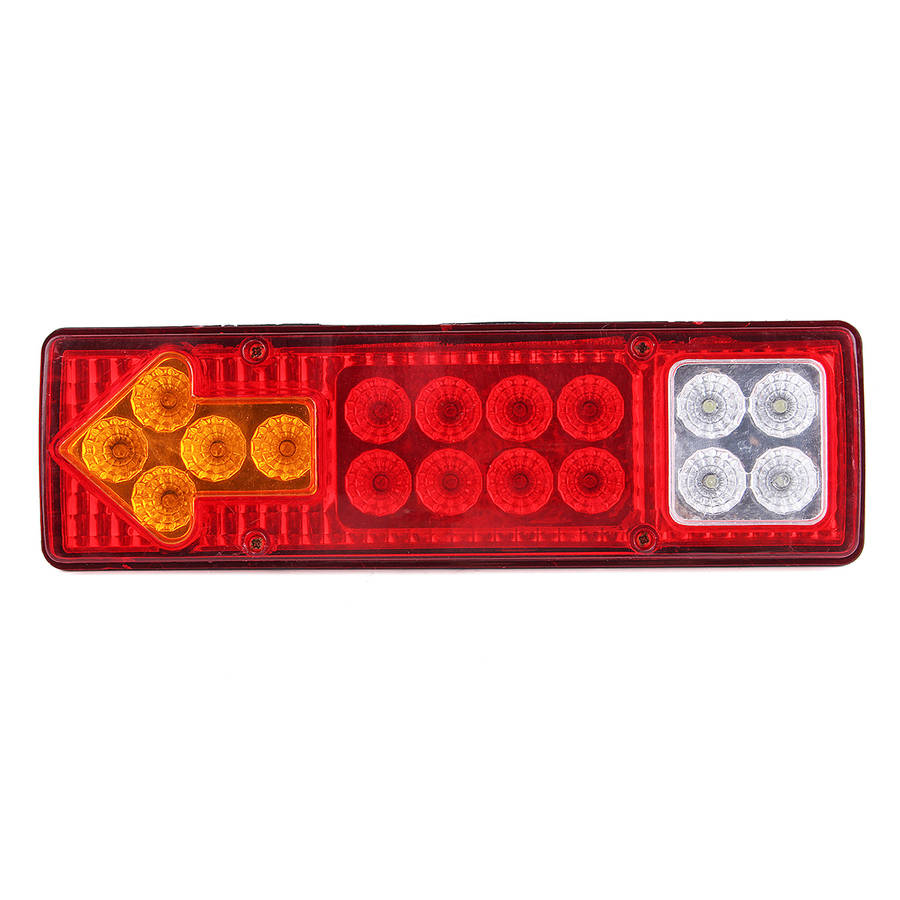 12V/24V 17 LED Rear Tail Light Turn Signal Lamp for Car Trailer Truck (VOLTAGE: 12V)