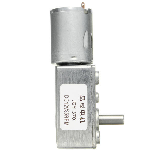 DC 12V 35/60/65/110/220rpm Worm Gear Box Reduction Motor