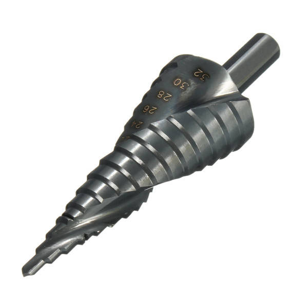 4-32mm Spiral Grooved Step Drill Bit