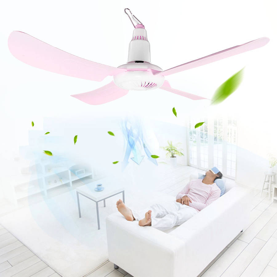15W 4 BLADES MINI CEILING COOLING FAN PORTABLE FAN 220V 800MM