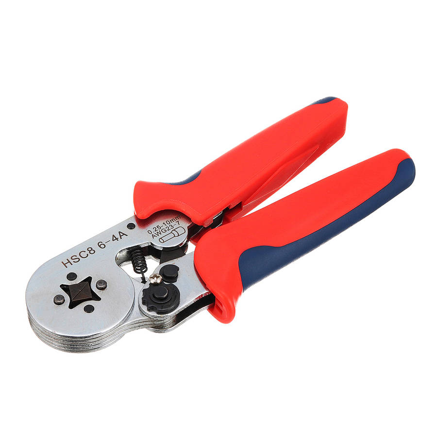 1500Pcs Wire Connector Terminal Bootlace Ferrule Crimper Kit with Ratchet Crimping Tool 0.25-10mm