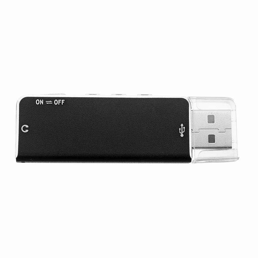 8GB Mini Voice Activated Digital Audio Recording USB Recorder MP3 Player Voice Recorder