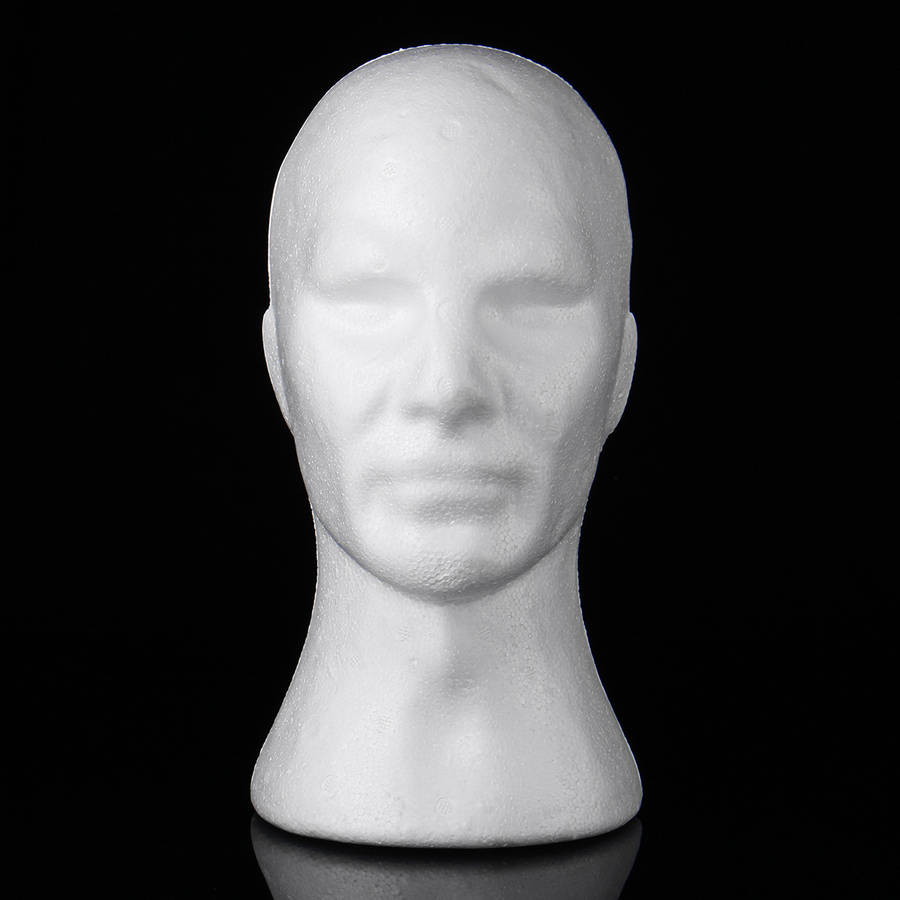 Foam Mannequin Head Model Hat Wig Display