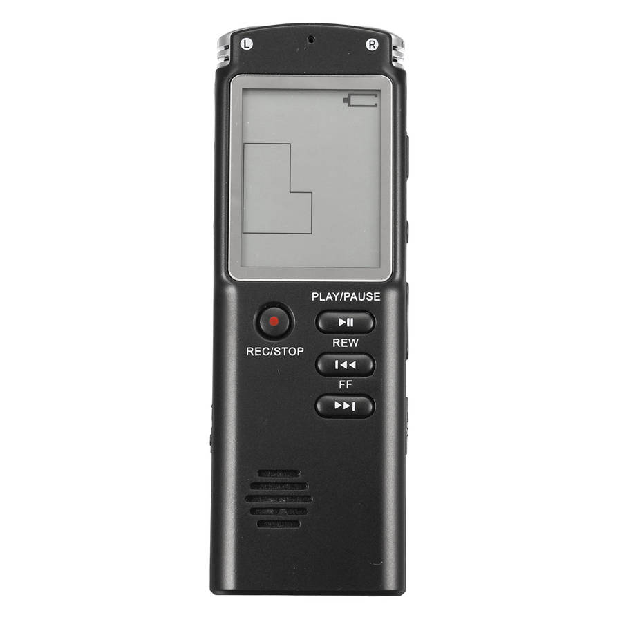 8GB 16GB Rechargeable USB Digital Audio Voice Recorder Dictaphone MP3 Player - 0.14kg