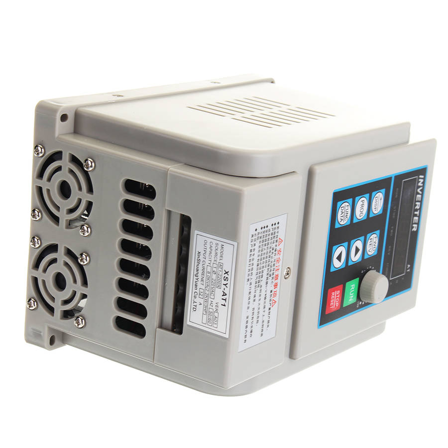 2.2kw 220V Single Phase Input Three Phase Out Inverter Variable Frequency Inverter PWM Control