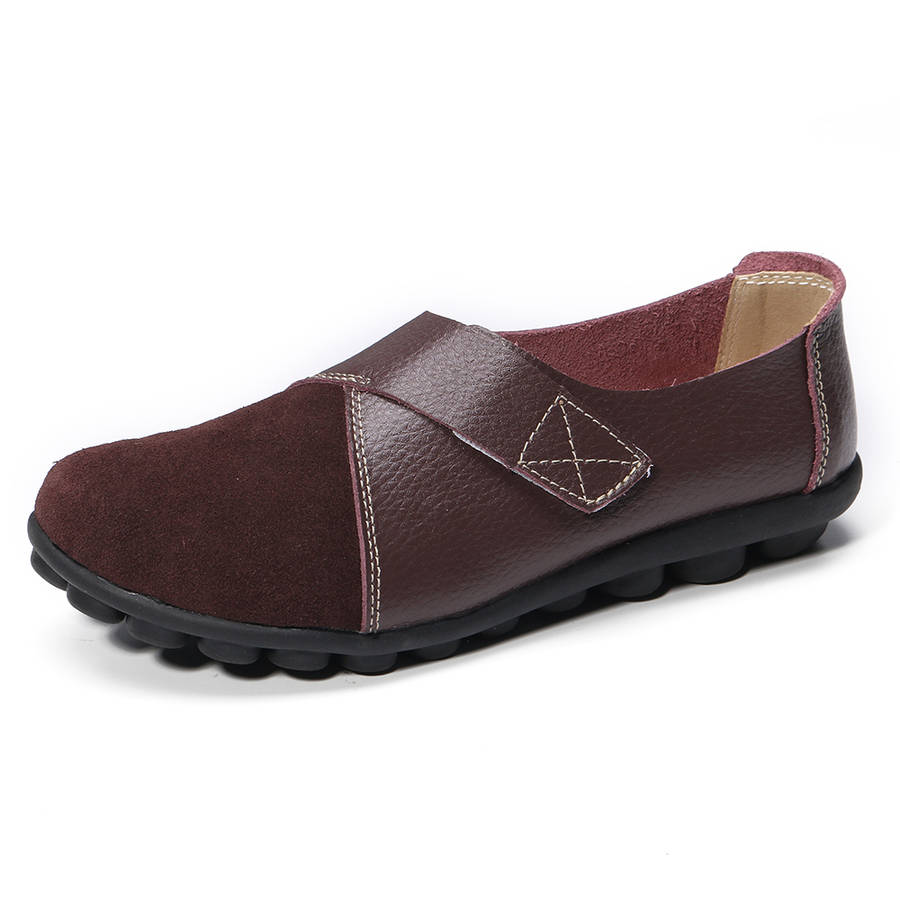 Women Flats Shoes Slip on Comfortable Loafers Shoes (COLOR: COFFEE | SIZE(US): 10)
