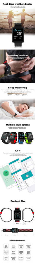 XANES F8 1.44'' IPS Color Screen IP67 Waterproof Smart Watch Heart Rate Blood Pressure Oxygen Monitor Fitness Sports Wristband c1ab1aa1-3e5f-47ef-82d1-f3a8421507d7.jpg