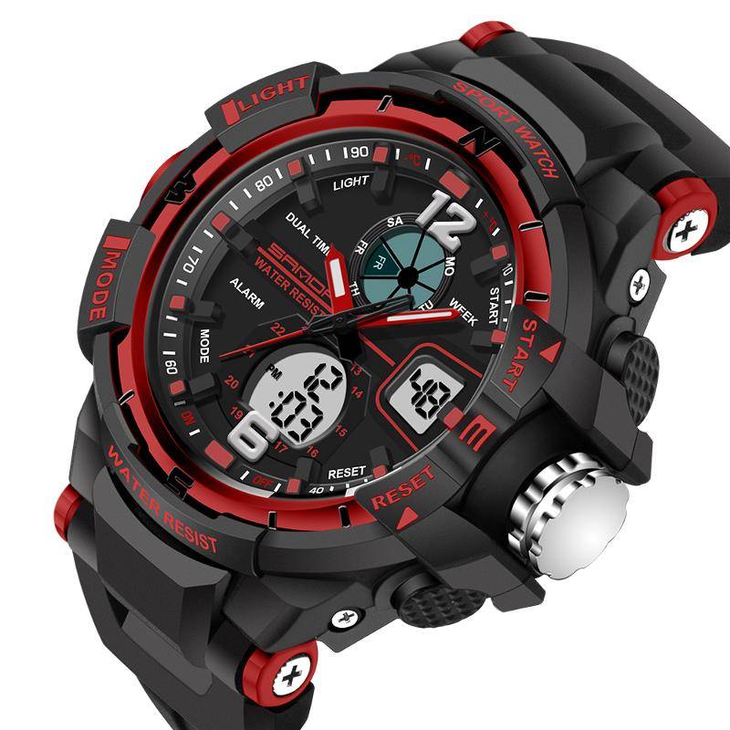 Children Digital Sport Watch Multifunction Dual Display Boy Girl Watch