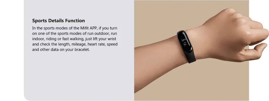 Original Xiaomi Mi band 3 Smart Wristband OLED Display 50M Waterproof Heart Rate Monitor Bracelet -