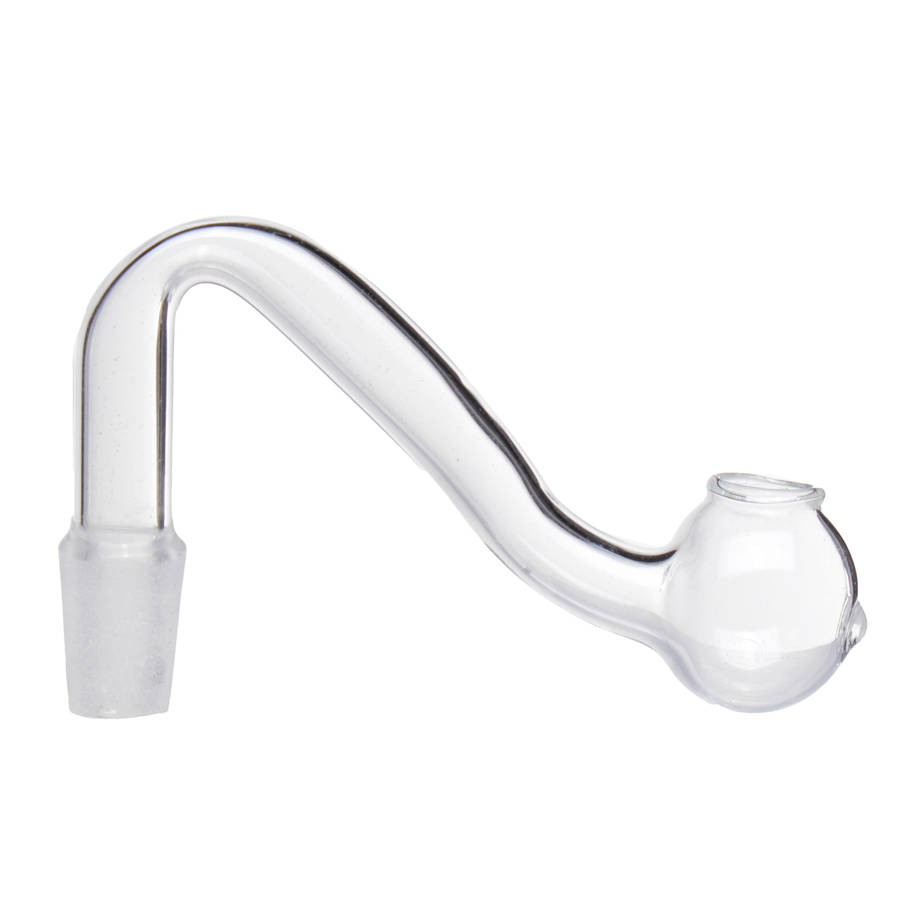 7 Inch Clear Glass Bong Pipe Bottle Water Cup Glassware Crafts Accessories