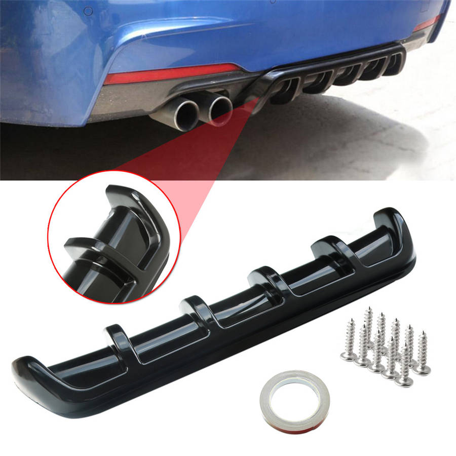 Shark Style Curved Protector Bumper Lip Diffuser