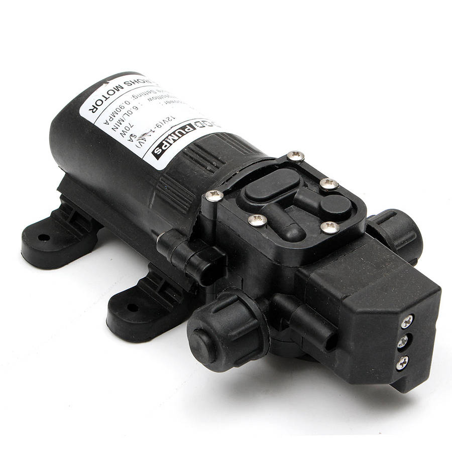 Water High Pressure Diaphragm Pump Caravan Boat DC12V