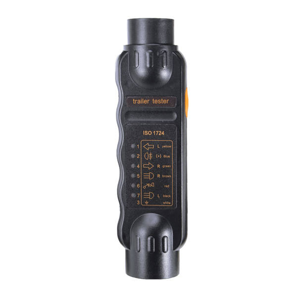 Trailer towing Vehicle 7 Pin Trailer Towing Light Cable Circuit Plug Socket Tester