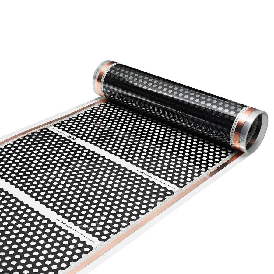 M Floor Heating Film Infrared Underfloor Film Pads Honeycomb Reticulat