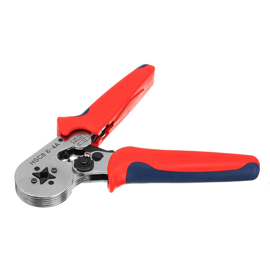 1500Pcs Wire Connector Terminal Bootlace Ferrule Crimper Kit with Ratchet Crimping Tool 0.25-10mm