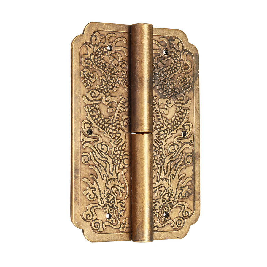 Door Hinge Chinese Furniture Brass Hardware Trunk Cabinet Door Hinges Copper