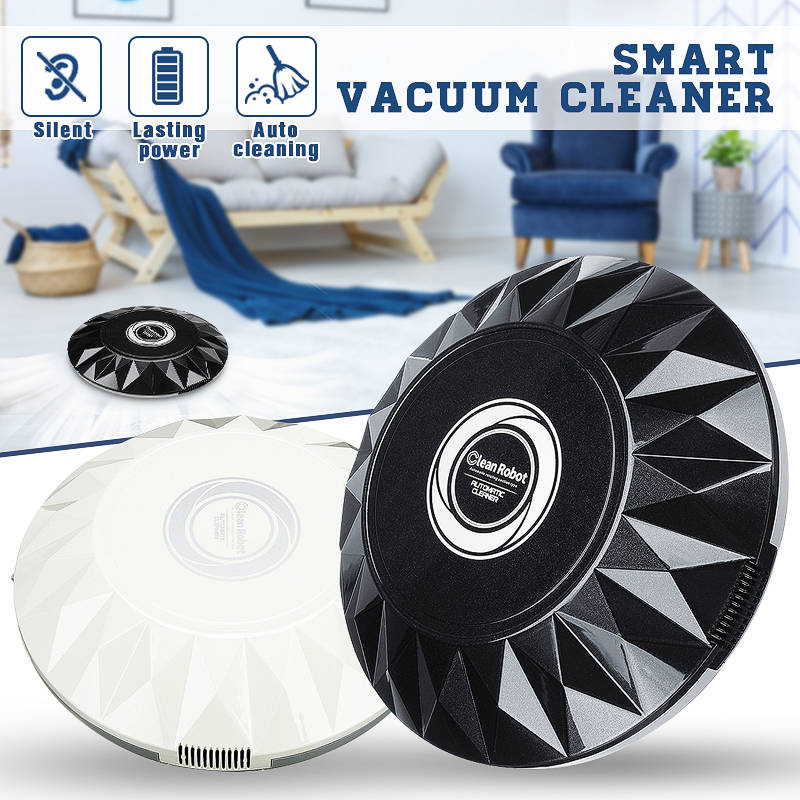 Automatic USB Rechargeable Smart Sweeping Robot Vacuum Cleaner Strong Suction Sweeper