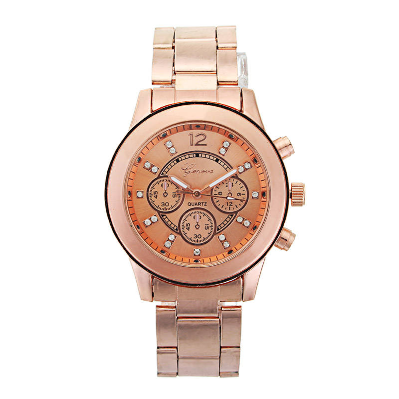 Elegant Designed Women Watch (COLOR: ROSEGOLD)