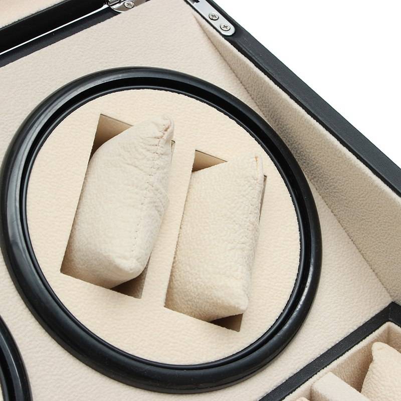 Luxury PU Leather Automatic 4+6 Watch Display Box Luxury PU Leather Automatic 4+6 Watch Display Box