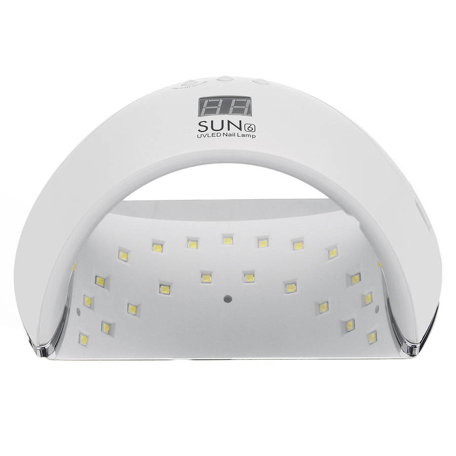 Sun6s 48W Plus UV Nail Dryer LED Curing Lamp (COLOR: WHITE)