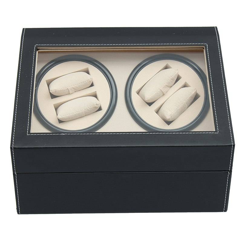 Luxury PU Leather Automatic 4+6 Watch Display Box Luxury PU Leather Automatic 4+6 Watch Display Box