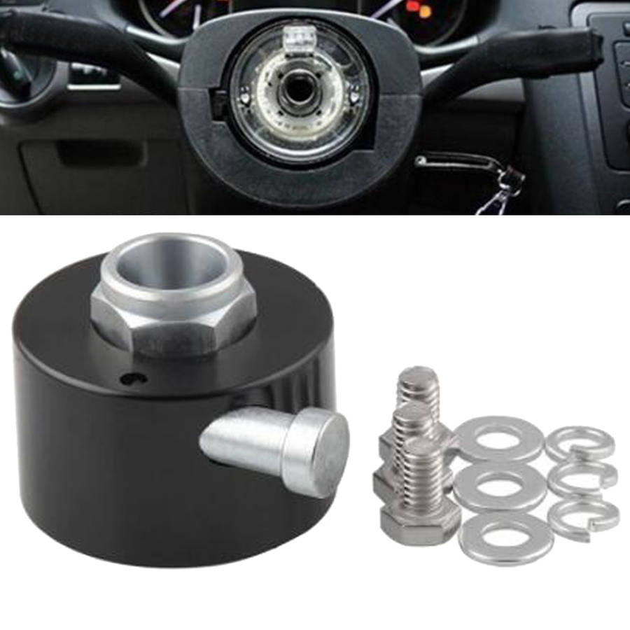 Universal Car Steering Wheel Quick Release Disconnect Hub 3/4" Shaft Aluminum