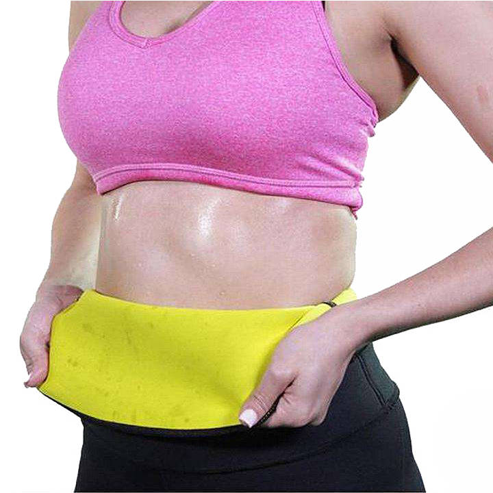 Stretch Neoprene Slimming Waist Belts Body Shaper Training Corset  (SIZE: XL)