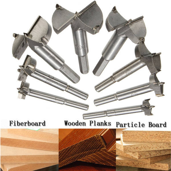 18-50mm Forstner Boring Hole Saw Cutter Drill Bit for woodworking