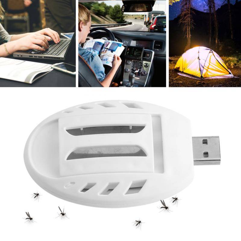 Portable Electric USB Mosquito Repellent Heater Anti Mosquito Killer Outdoor Indoor Insect Mosquito Killer Tablet Heater Pest Fly Insect Heater for Home or Travel