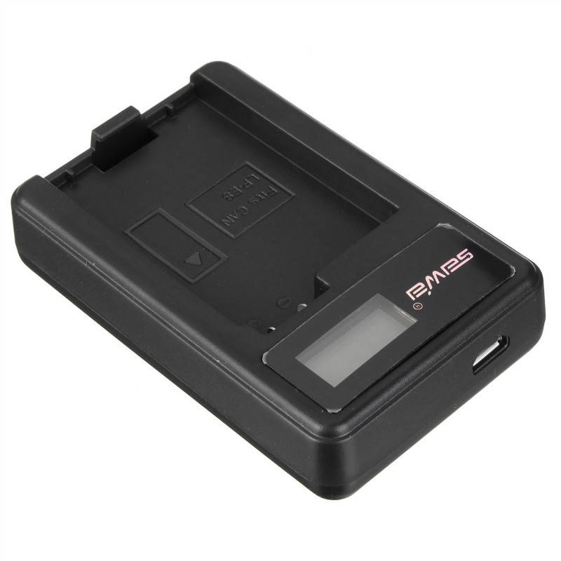 LP-E8 Li-ion Battery Charger With Charging Indicator For CANON Video Digital Camera