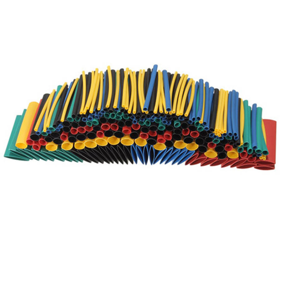 280pcs Assortment Ratio 2:1 Heat Shrink Tube Tubing Sleeving Wrap Kit With Box