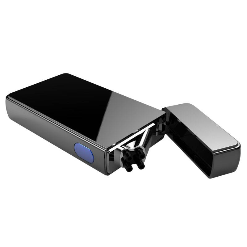 Pipe Pulsed Double Arc Lighter USB Electronic Lighter Torch Plasma Windproof
